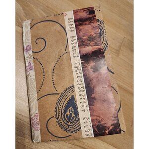 Junk Journal Pocket Notes Travel Handmade Hand Bound 28 pgs 3.75x5.5"
